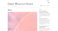 Desktop Screenshot of christiansburgwesleyanchurch.org